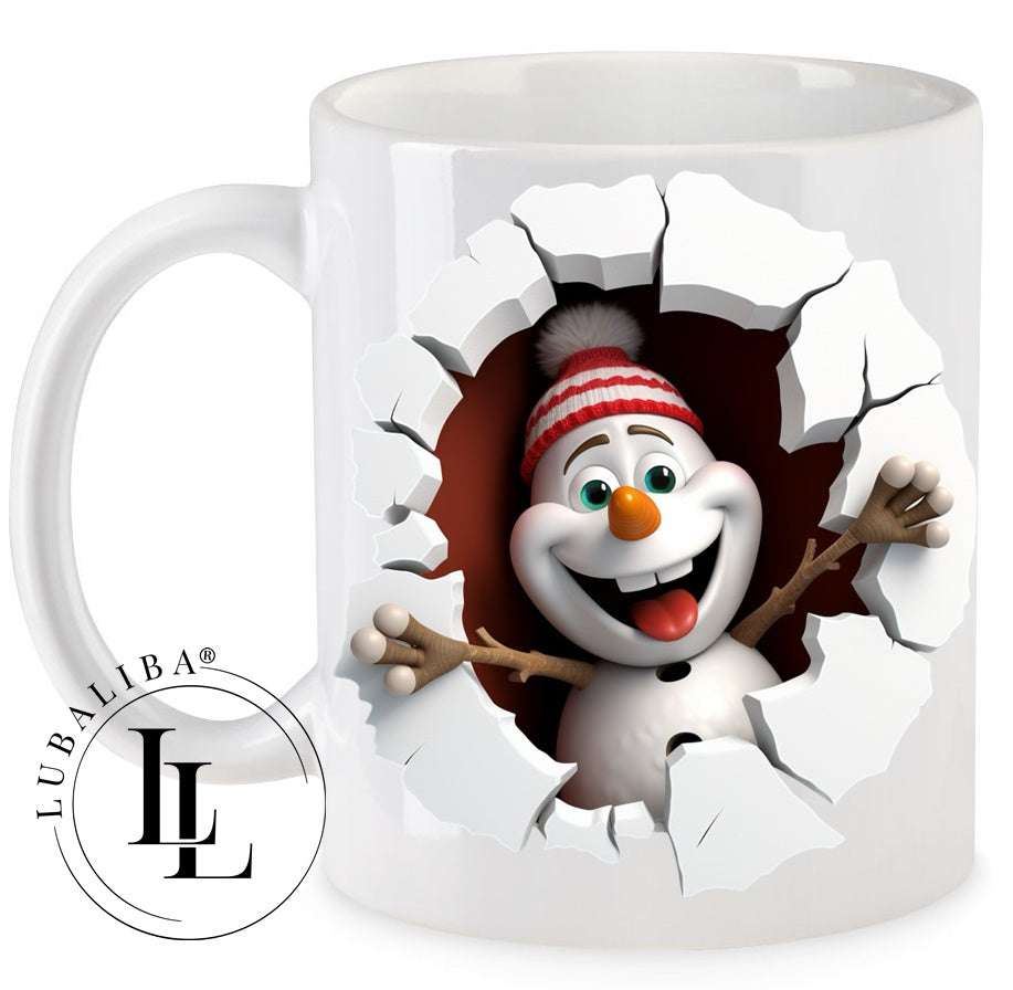 Tasse " 3D- Optik Schnemann Flock " ArtNr.: CAF